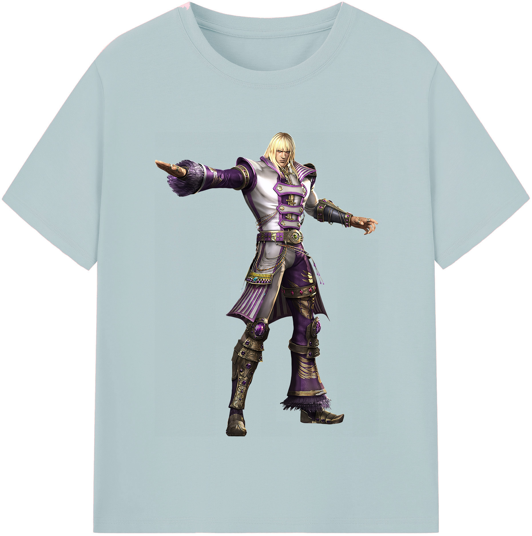 （画像用） 北斗の拳 Fist of the North Star 綿100％半袖Tシャツ（フロントプリント）
